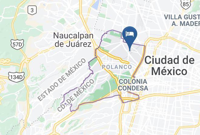 Miguel Hidalgo - Hotel Del Sur Maps