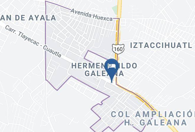 Cuautla - Hotel Del Valle De Cuautla Maps