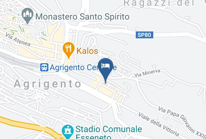Agrigento - Hotel Del Viale Maps