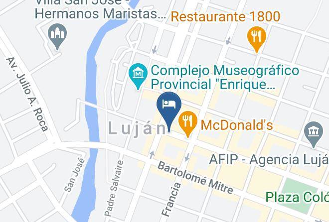 Lujan - Hotel Del Virrey Maps