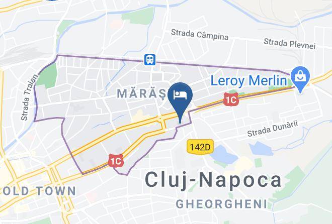 Cluj Napoca - Hotel Delaf Maps