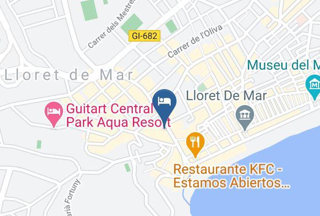 Girona - Hotel Delamar Adults Only Maps