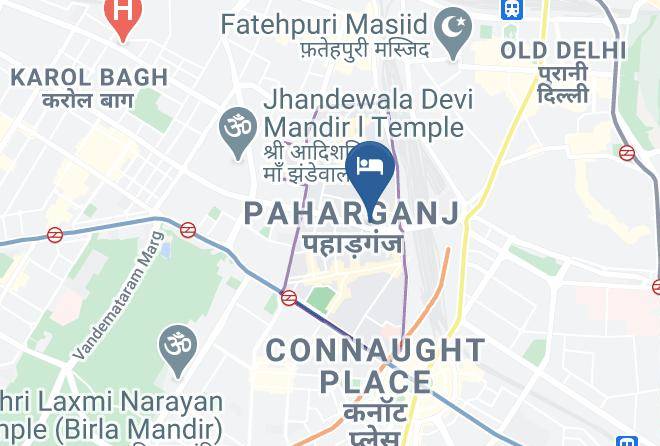 Paharganj - Hotel Delhi 55 Maps