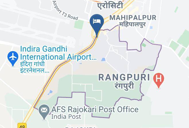 New Delhi - Hotel Delhi Aerocity Maps