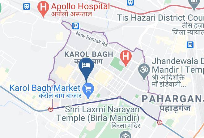 Karol Bagh - Hotel Delhi Height Maps