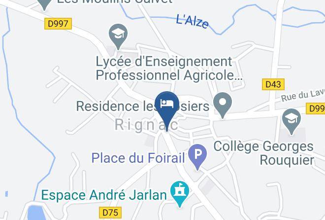 Aveyron - Hotel Delhon Maps