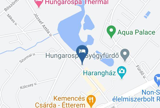 Hajduszoboszlo - Hotel Delibab Maps