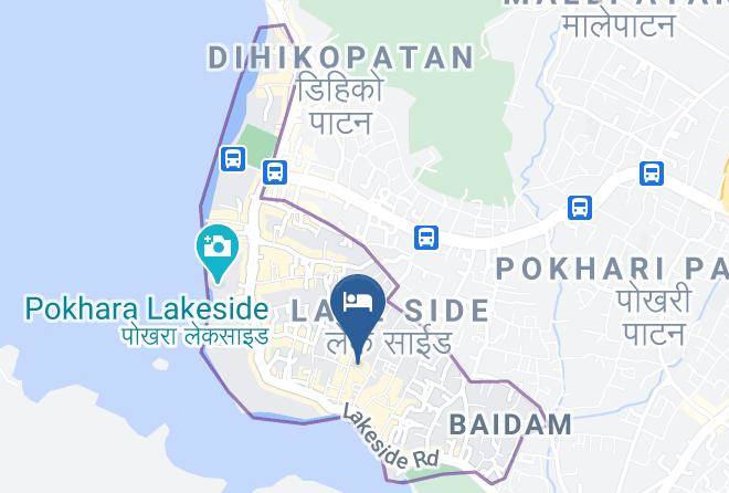 Pokhara - Hotel Delight Inn Maps