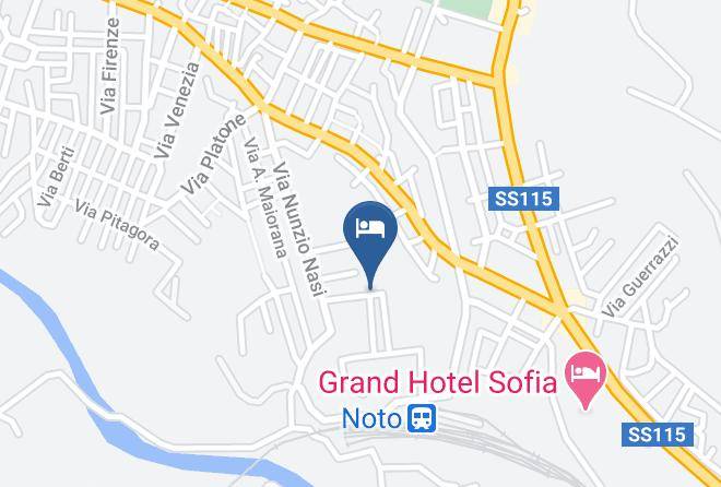 Syracuse - Hotel Della Ferla Maps