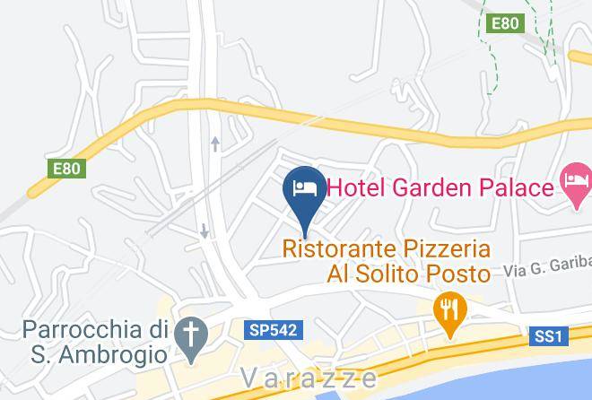 Savona - Hotel Della Piazzetta Maps
