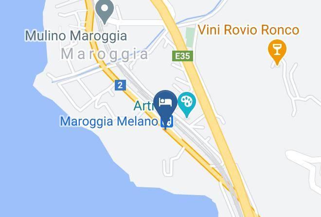 Lugano - Hotel Della Stazione Maps