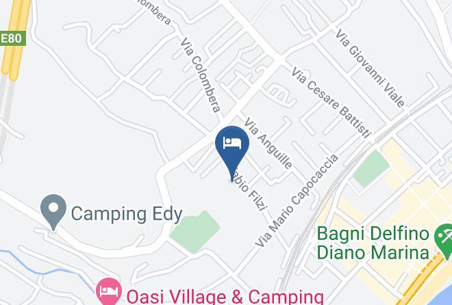 Hotel Delle Mimose Map