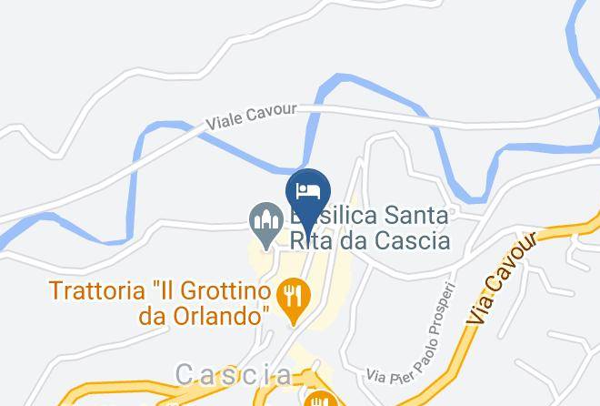 Perugia - Hotel Delle Rose Maps