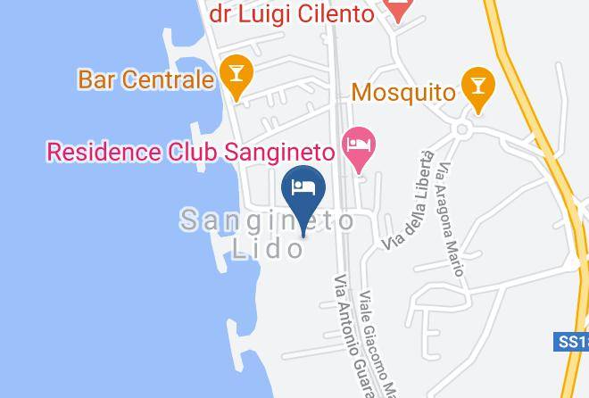 Cosenza - Hotel Delle Stelle Maps