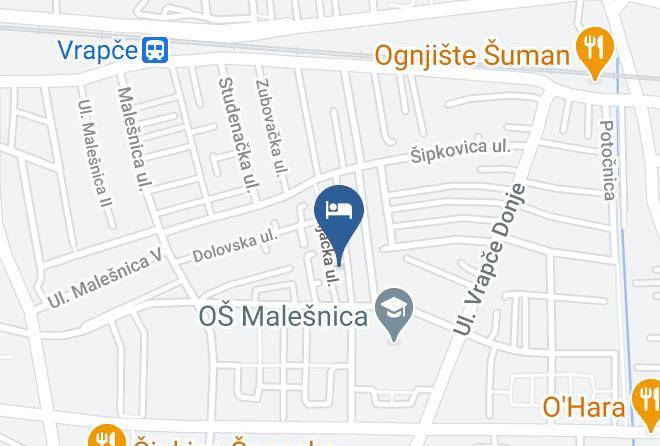Zagreb - Hotel Delminivm Maps