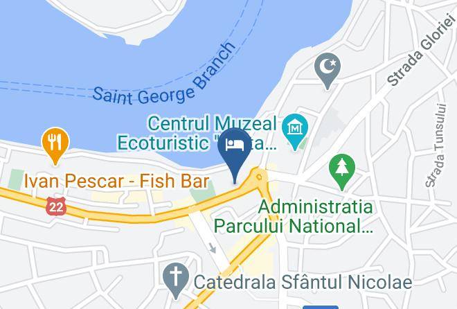 Tulcea - Hotel Delta Maps