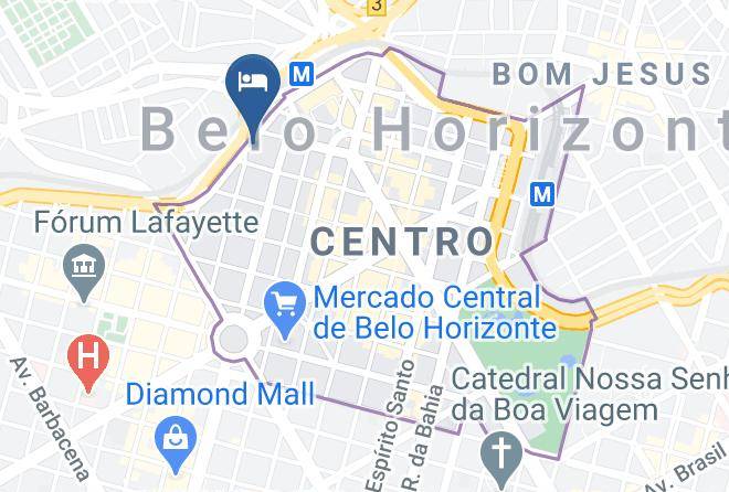 Belo Horizonte - Hotel Delta Maps