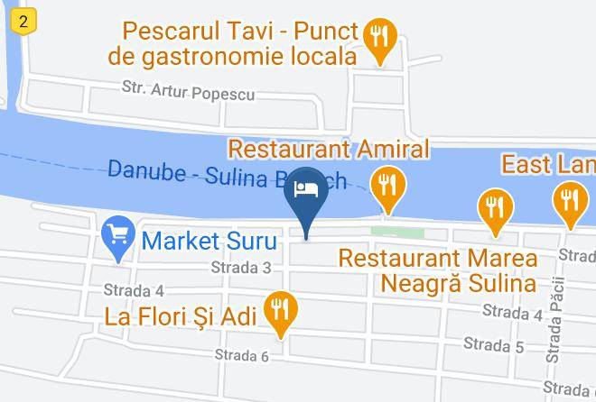 Sulina - Hotel Delta Est Maps