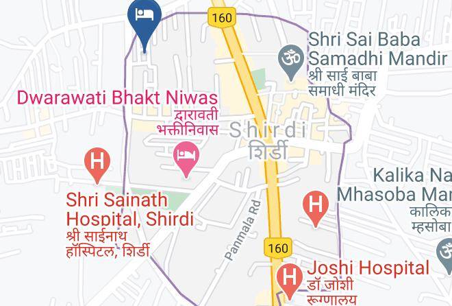 Shirdi - Hotel Delta Executive Shirdi Maps