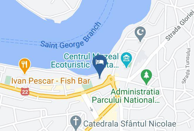 Tulcea - Restaurant Delta Tulcea In Incinta Hotelului Delta Maps