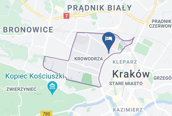 Cracow - Hotel Delta Maps