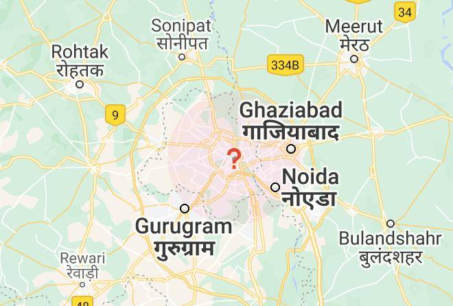 New Delhi - Hotel Delux Maps