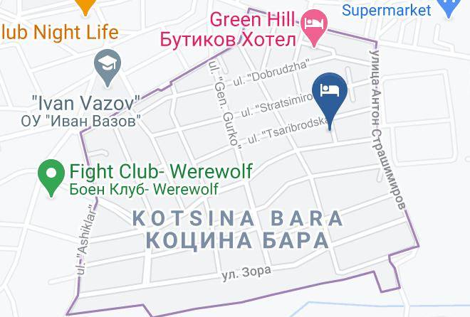 Berkovitsa - Hotel Demetra Maps