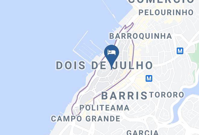 Salvador - Hotel Democrata Maps