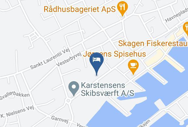 Skagen - Hotel Skibssmedien Skagen Maps