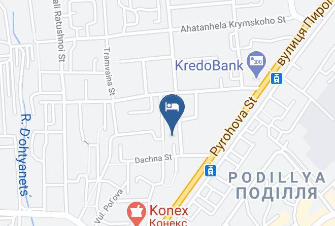 Vinnytsya - Hotel Deninna Maps