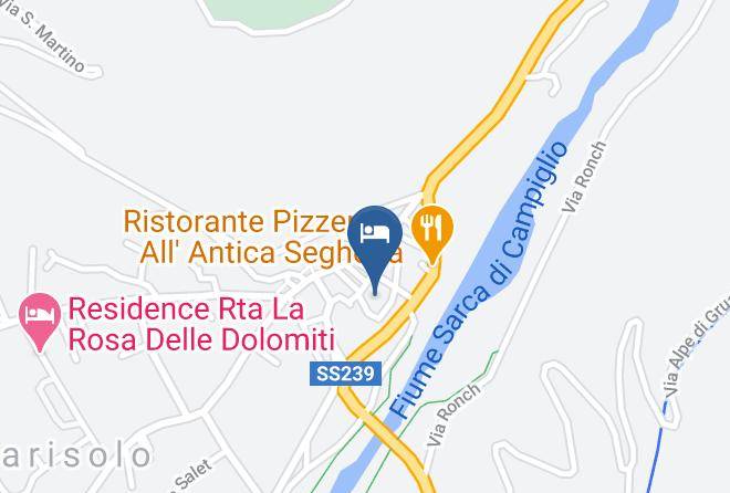 Trento - Hotel Denny Maps
