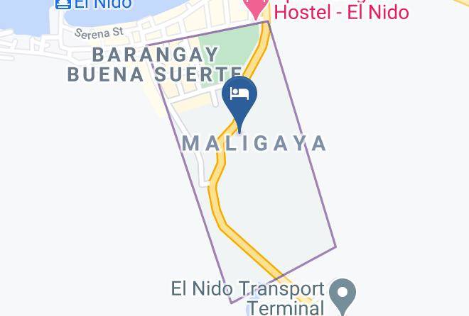 Palawan - Hotel Deo El Nido Palawan Maps