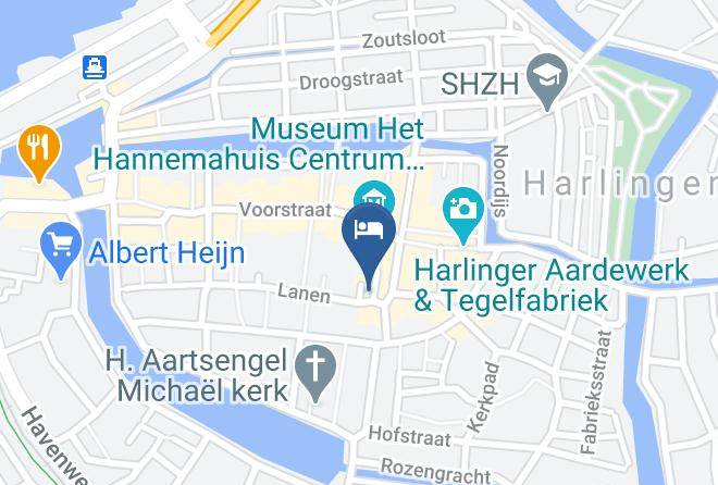 Gemeente Harlingen - Hotel Dependance Anna's Zusje Maps
