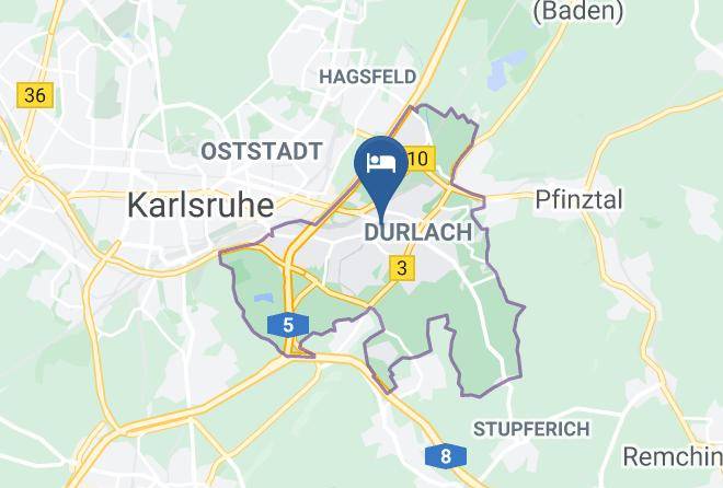 Karlsruhe - Hotel Der Blaue Reiter Maps