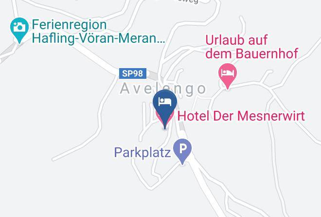 Hotel Der Mesnerwirt Map