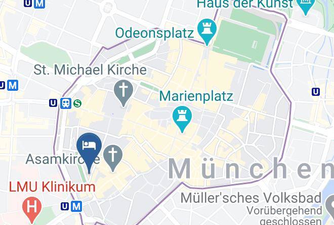 Munich District - Hotel Der Tannenbaum Maps