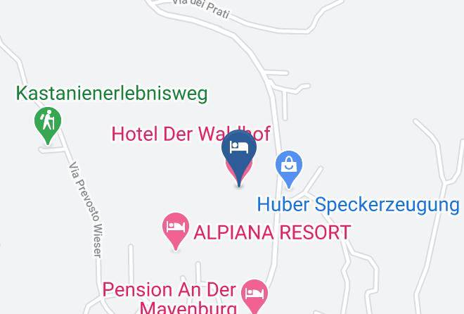 Bolzano - Hotel Der Waldhof Maps