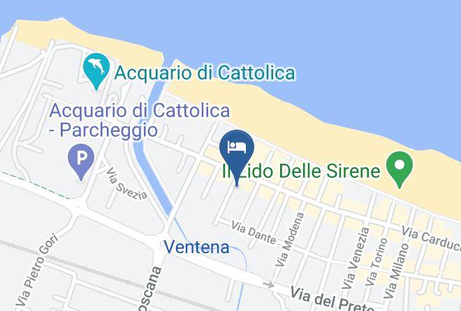 Rimini - Hotel Derby 2 Stelle Maps