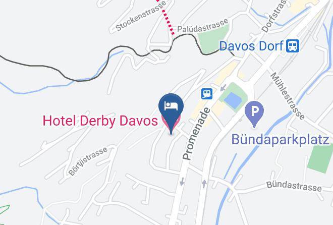 Prattigau Davos - Hotel Derby Davos Maps