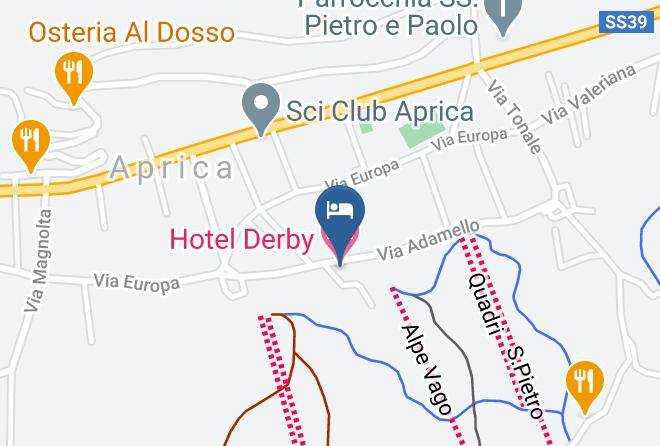 Sondrio - Hotel Derby Maps
