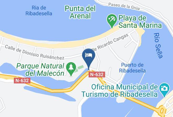 Asturias - Hotel Derli Sella Maps