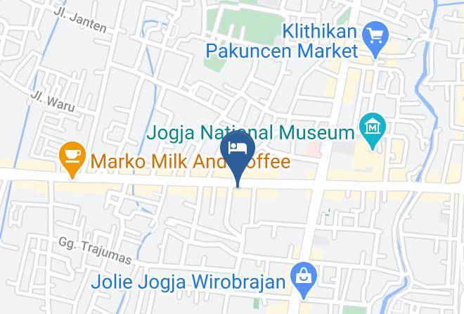 Kota Yogyakarta - Hotel Dermaga Keluarga Maps
