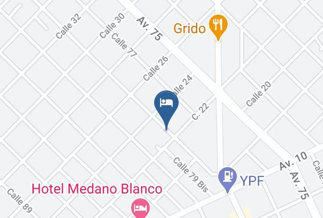 Necochea - Hotel Deruha Maps