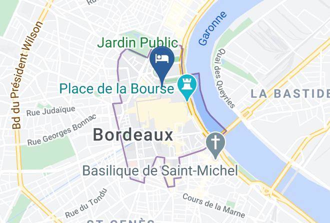 Gironde - Hotel Des 4 Soeurs Maps