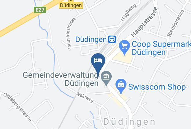 Sense - Hotel Des Alpes Dudingen Maps