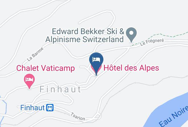Saint Maurice - Hotel Des Alpes Maps