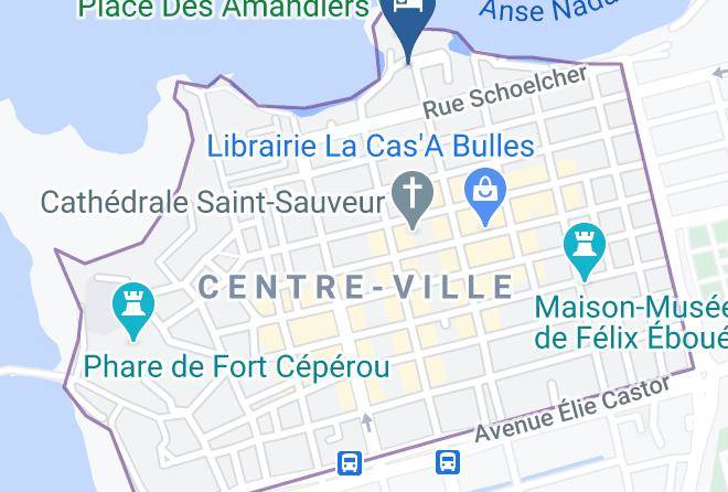 Cayenne - Hotel Des Amandiers Maps