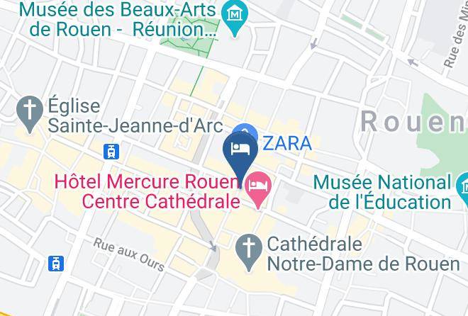 Seine Maritime - Hotel Des Arcades Maps