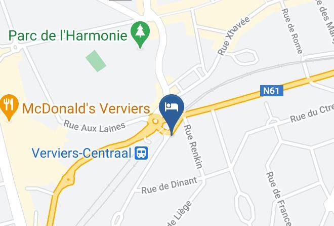 Liege - Hotel Des Ardennes Maps