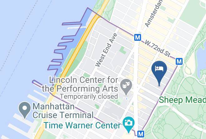 Hotel Des Artistes Map